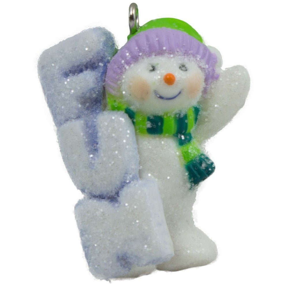 Hallmark Keepsake 2016 Mini A Little Frosty Fun Christmas Ornament