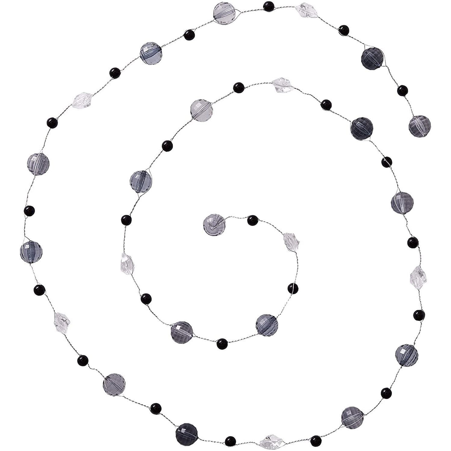 Hallmark Keepsake 2020, Miniature Silver Ball Christmas Tree Garland, 6'