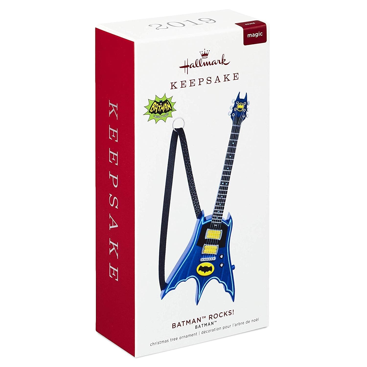 Hallmark Keepsake Christmas 2019 Year Dated DC Comics Batman Classic TV Series Batboat Ornament
