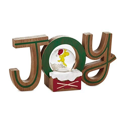 Hallmark Peanuts Woodstock "JOY" Water Globe