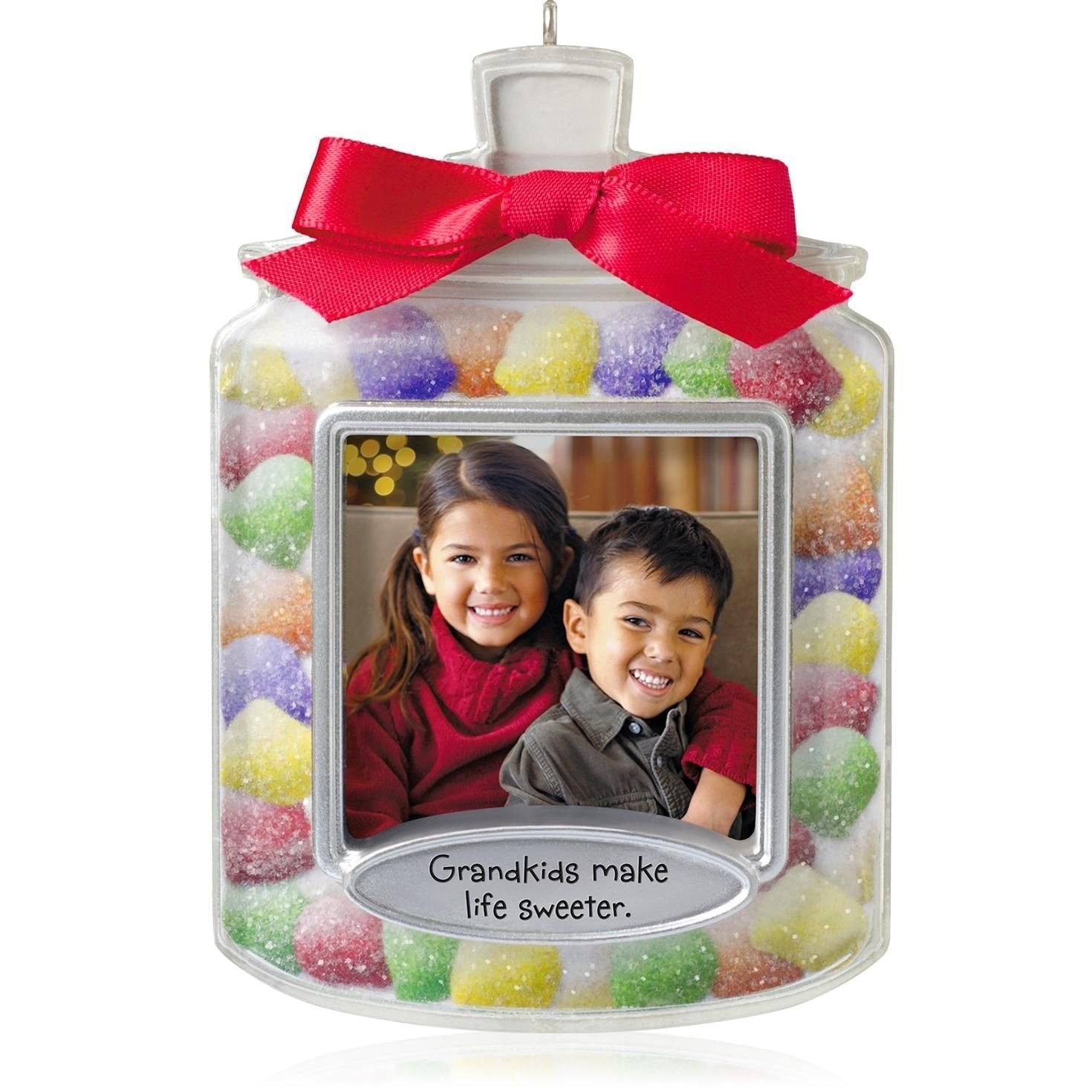 Hallmark QGO1096 Grandkids Make Life Sweeter - 2014 Hallmark Keepsake Ornament