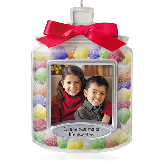 Hallmark QGO1096 Grandkids Make Life Sweeter - 2014 Hallmark Keepsake Ornament