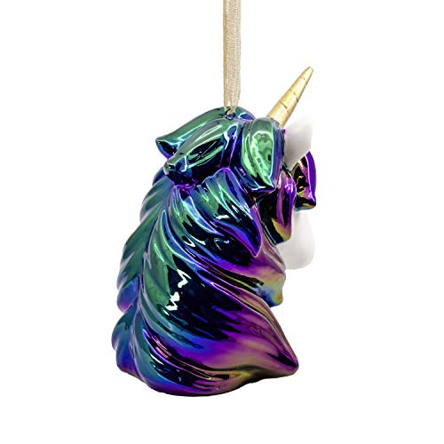 Hallmark Signature Christmas Signature Premium Ornament, Porcelain Unicorn
