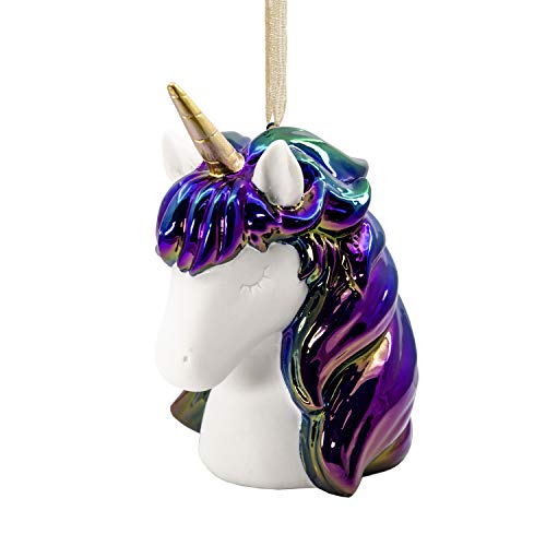 Hallmark Signature Christmas Signature Premium Ornament, Porcelain Unicorn