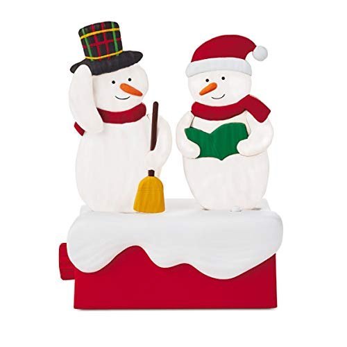 Hallmark Snow Many Memories Snowmen Continuity Collection: Caroling Snowmen