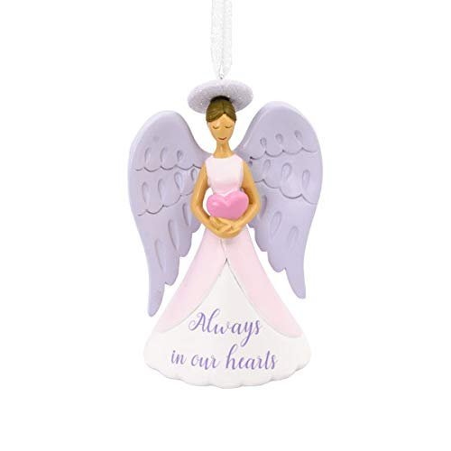 HMK Hallmark Angel in Loving Memory Tree Trimmer Ornament
