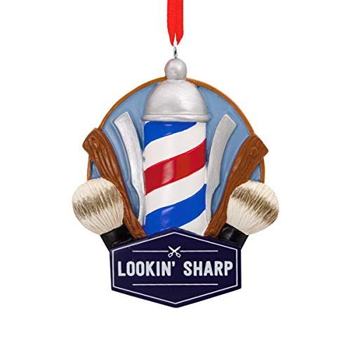 HMK Hallmark Barber Tree Trimmer Ornament