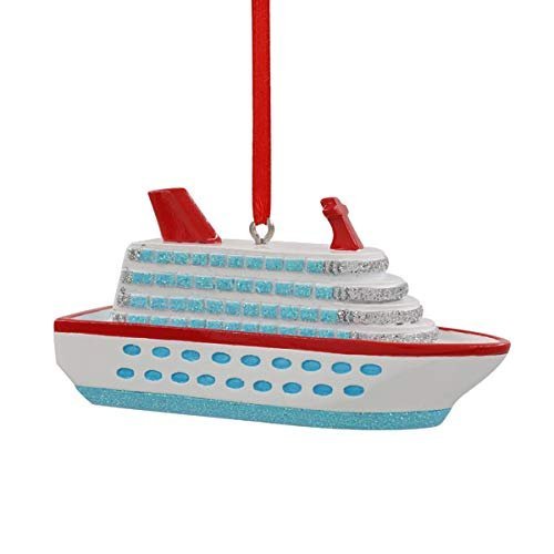 HMK Hallmark Cruise Ship Tree Trimmer Ornament