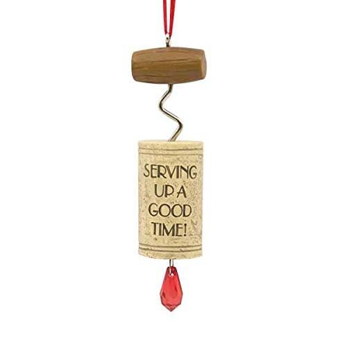 HMK Hallmark Hostess Wine Cork Tree Trimmer Ornament