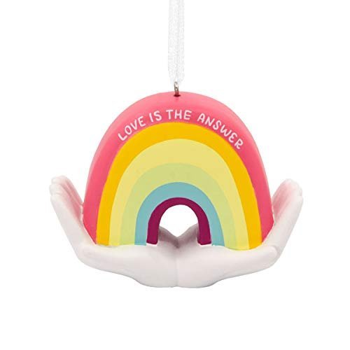 HMK Hallmark Love is The Answer Tree Trimmer Ornament