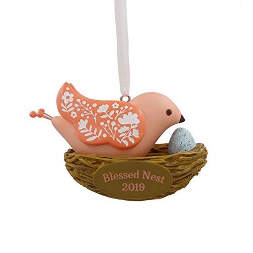 HMK Hallmark Pregnant Dated 2019 Tree Trimmer Ornament