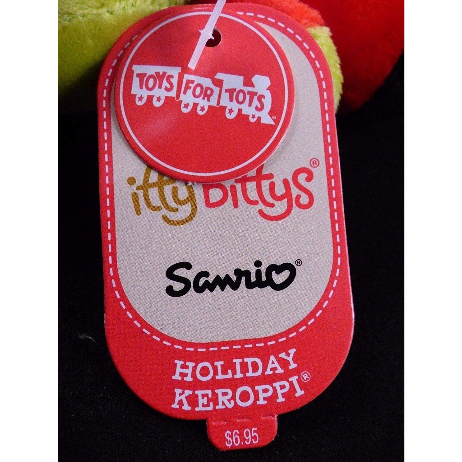 HMK Toys for Tots Sanrio Holiday Keroppi Frog Itty Bitty