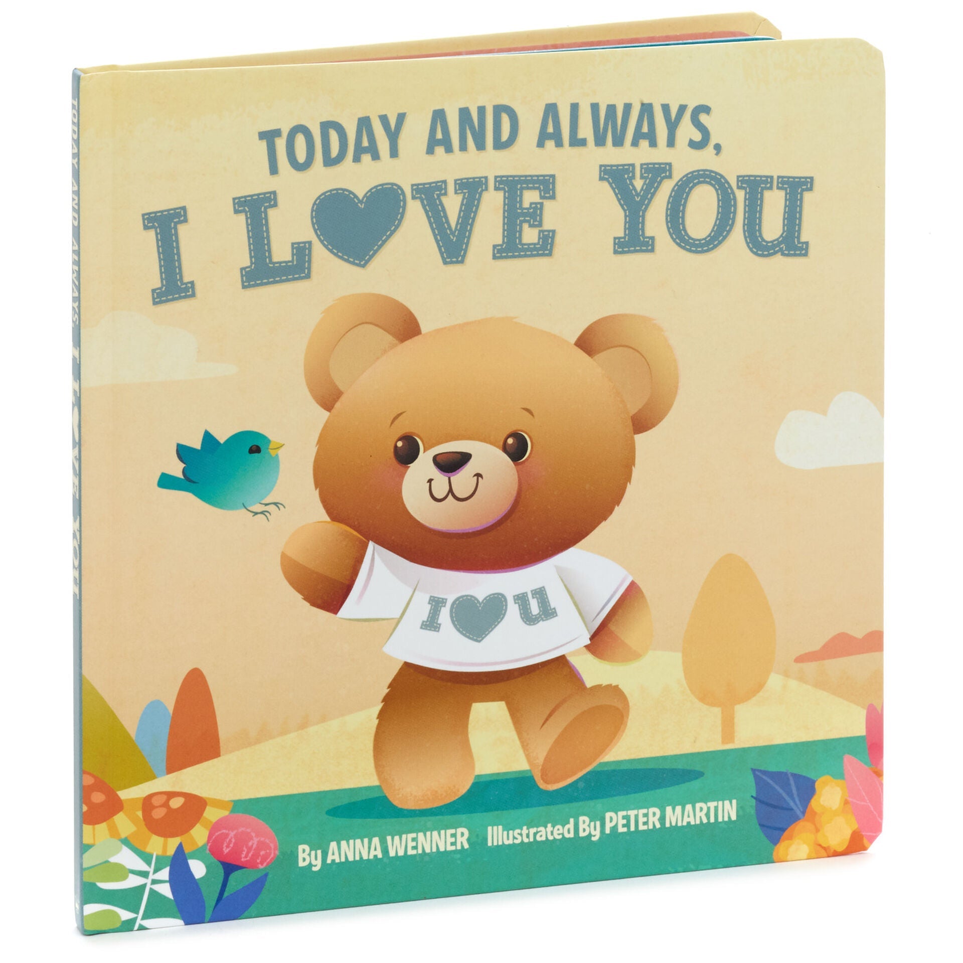 I Love You Bear Singing Stuffed Animal With Motion, 11"