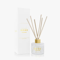 White Orchid And Soft Cotton 'Home Sweet Home' Sentiment Reed Diffuser, 3.4 fl. oz