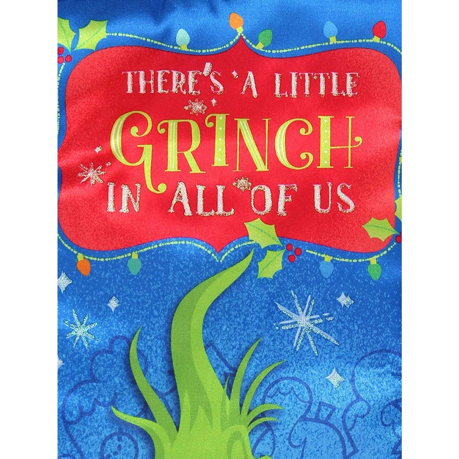 Kurt Adler Dr Seuss How The Grinch Stole Christmas 19" Holiday Stocking