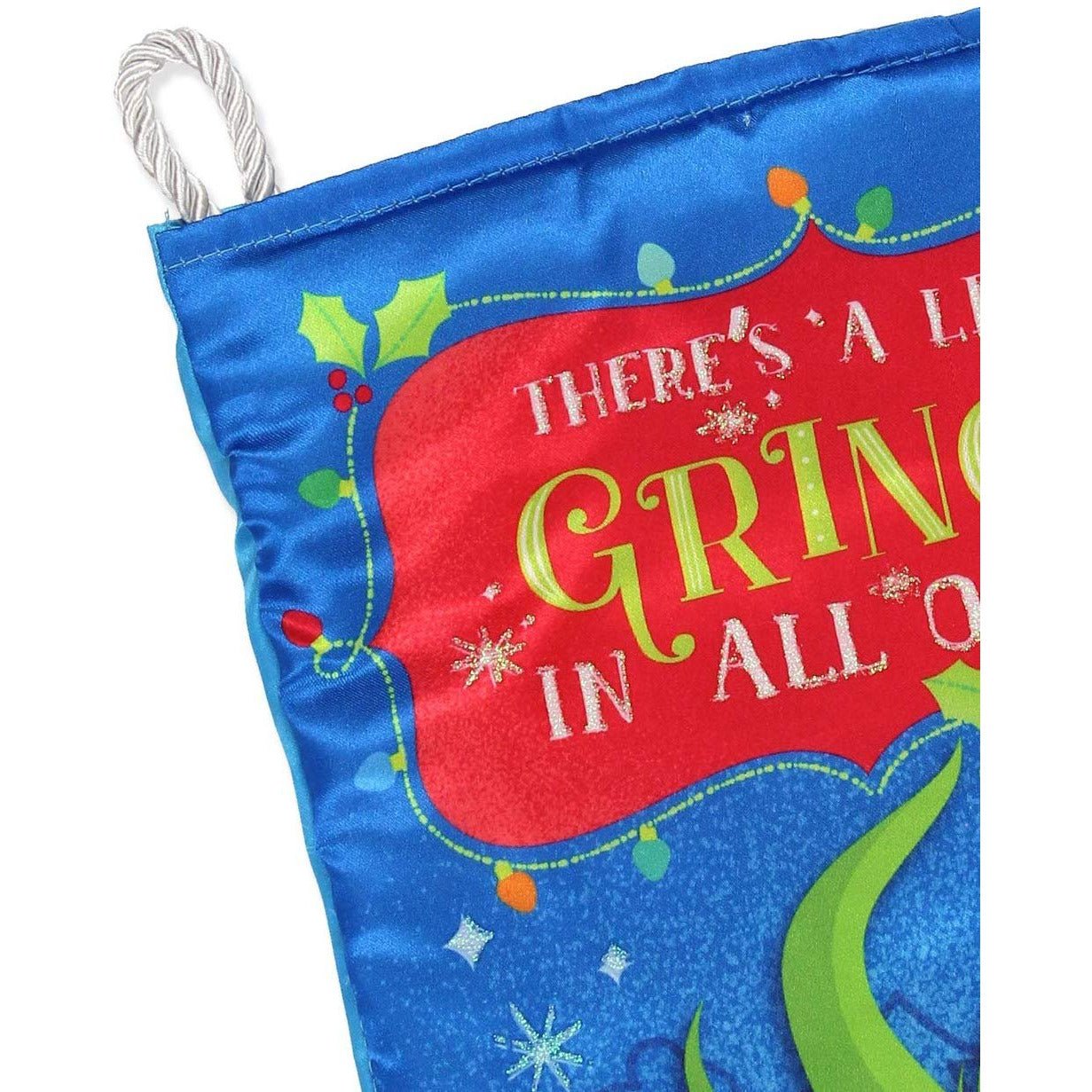 Kurt Adler Dr Seuss How The Grinch Stole Christmas 19" Holiday Stocking