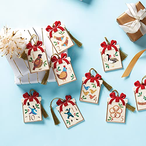 Lenox 12 Days Box Ornament Set, 0.99, Multi