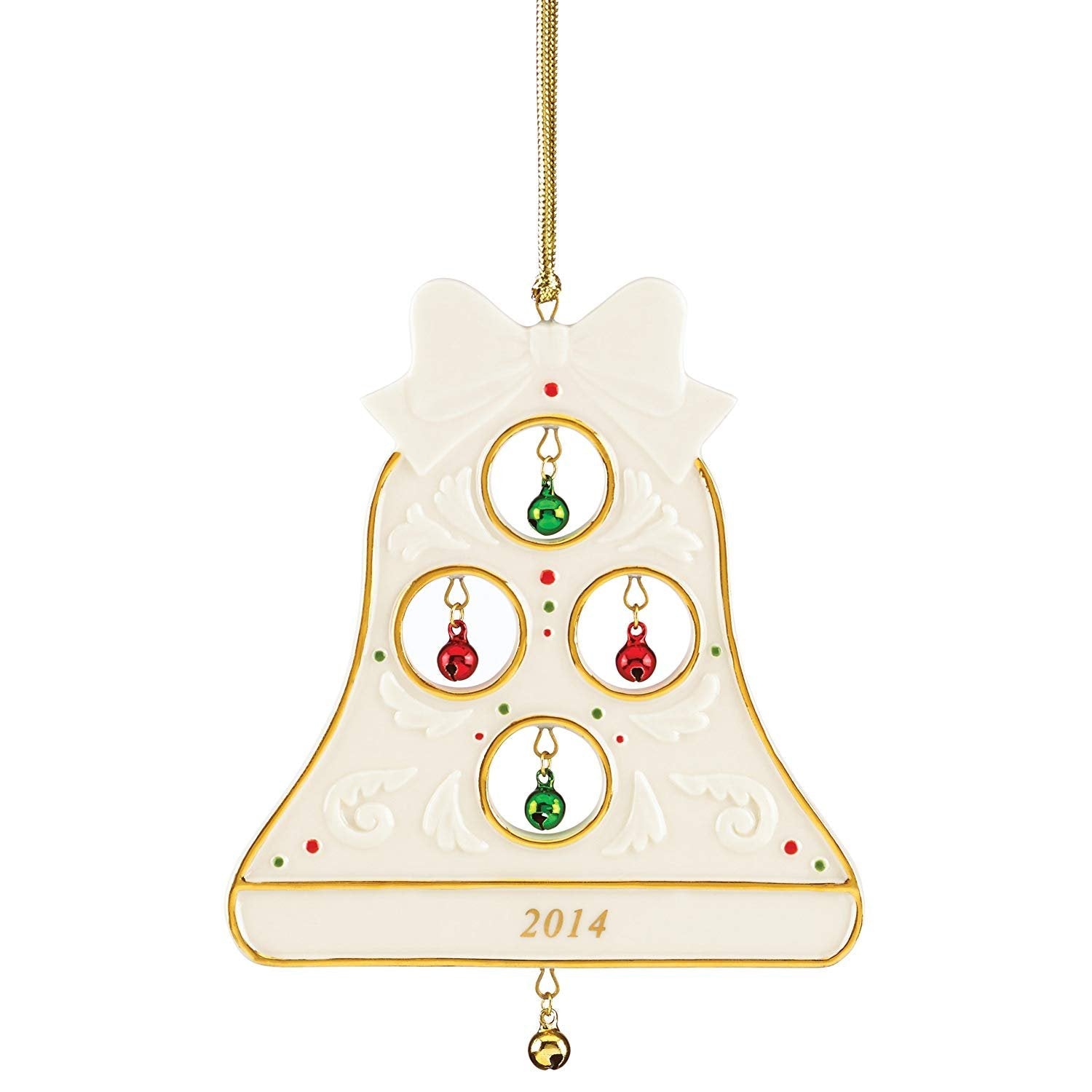 Lenox 2014 Jolly Jingle Bell Ornament