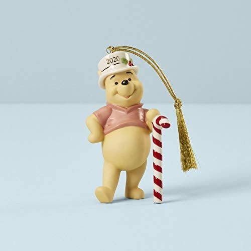 Lenox 2020 Christmas Cheer Winnie The Pooh Ornament, 0.35 LB, Ivory