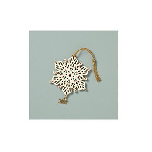 Lenox 2022 Annual Gemmed Snowflake Ornament