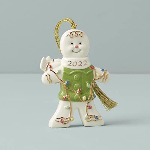Lenox 2022 Gingerbread Man Ornament
