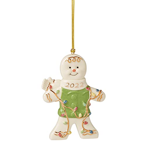 Lenox 2022 Gingerbread Man Ornament