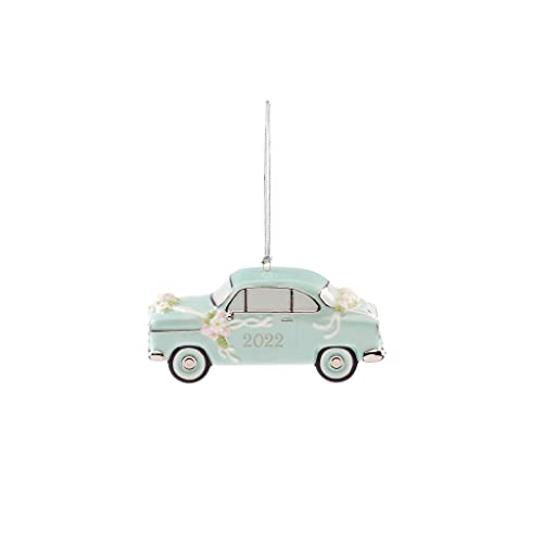 Lenox 2022 Just Married Vintage Car Ornament
