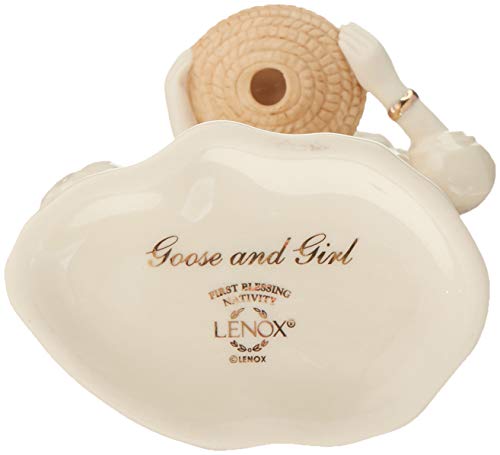 Lenox 879302 First Blessing Nativity Goose and Girl
