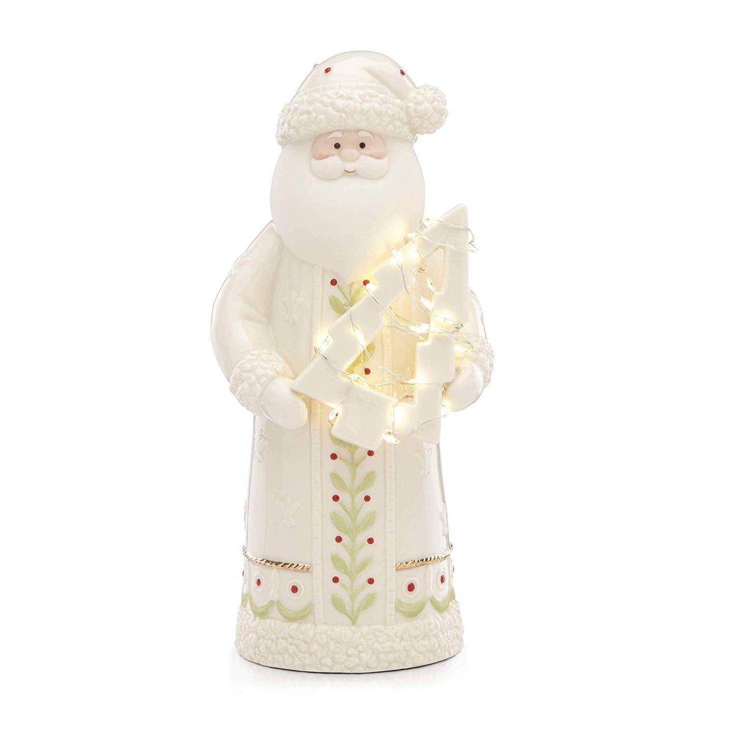 Lenox 886807 Light - Up Santa Figurine