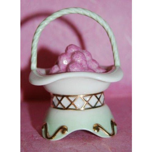 Lenox China Treasures Tea At the Ritz Berry Basket Box