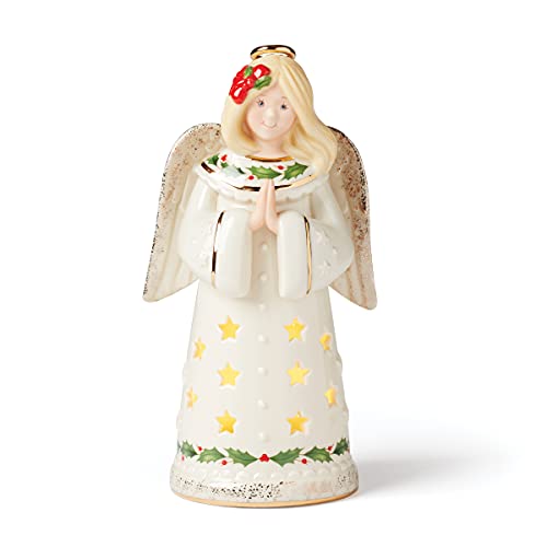 Lenox Holiday Angel Light - Up Figurine, Ivory