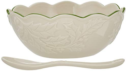 Lenox Holiday Dip Bowl with Spoon