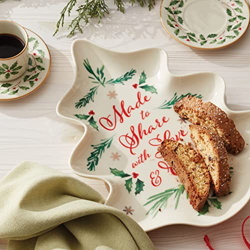 Lenox Holiday Giving Tree Plate, 2.02, Multi
