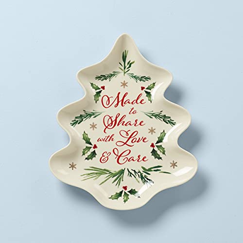 Lenox Holiday Giving Tree Plate, 2.02, Multi