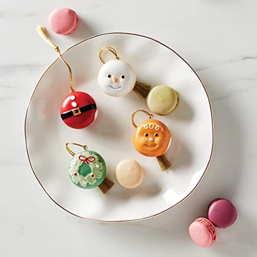 Lenox Macaron Christmas Characters 4 - Piece Ornament Set, 0.58, Multi