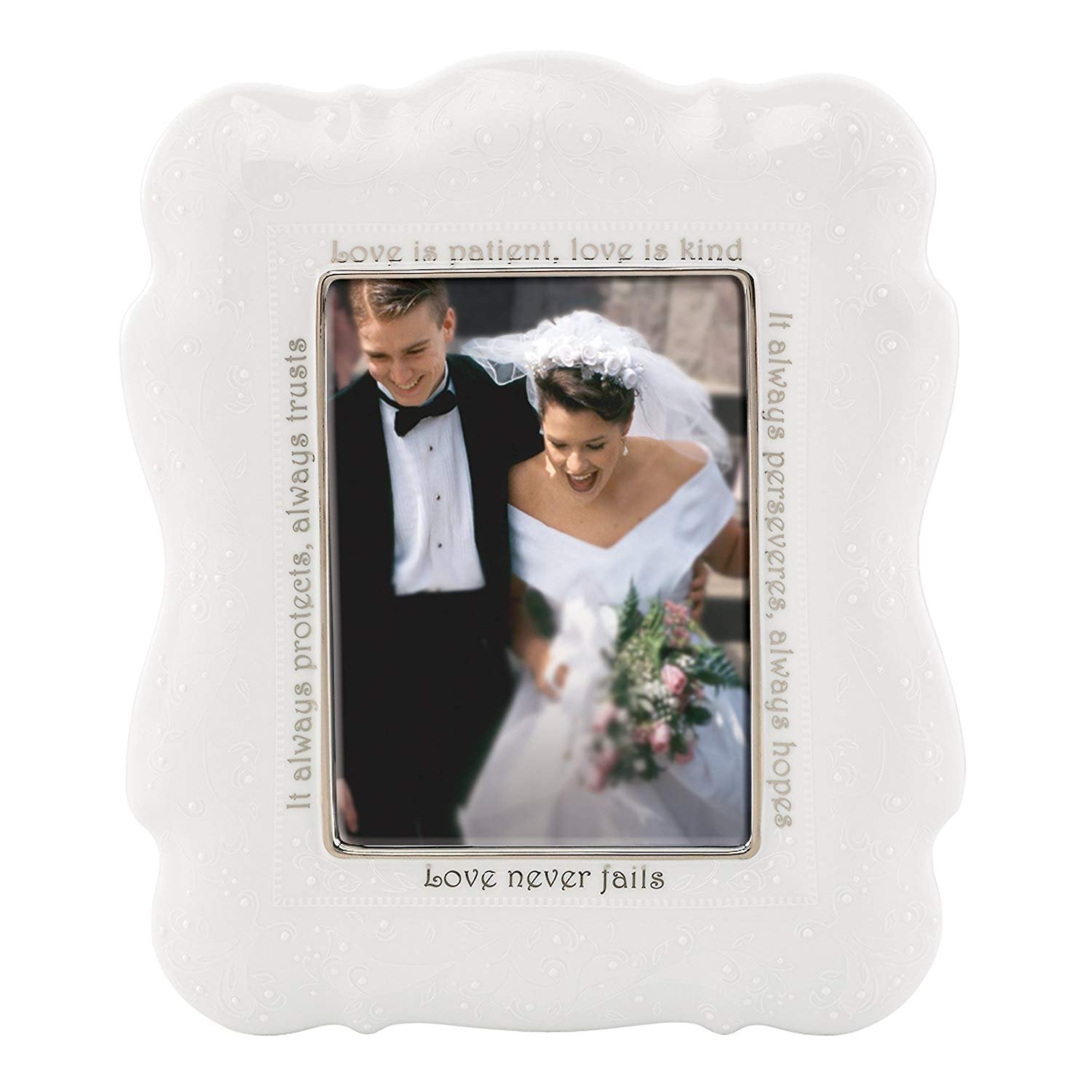 Lenox Opal Innocence Frame for 5 by 7 - Inch Photo