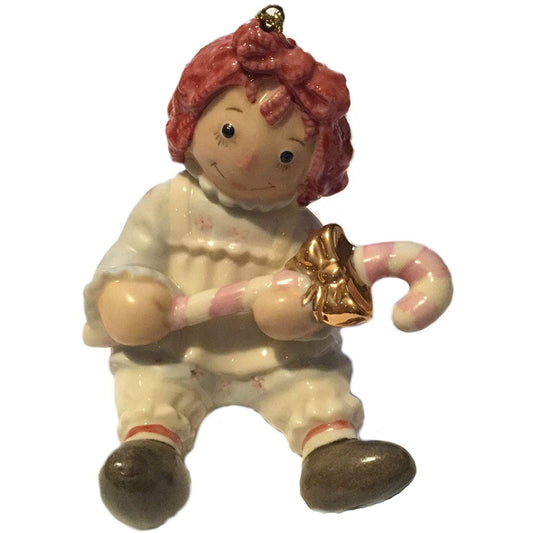 Lenox Raggedy Ann's Sweet Holiday Ornament