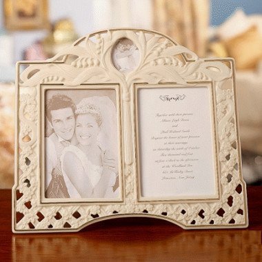 Lenox Wedding Promises Double Invitation Frame