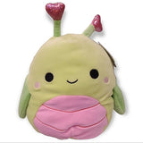 Squishmallows Valentine Squad Hadeon the Grasshopper 8"