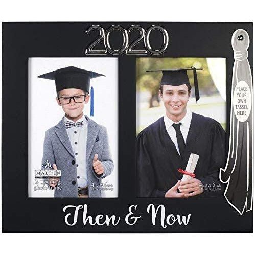 Malden 2020 Graduation Then and Now Frame