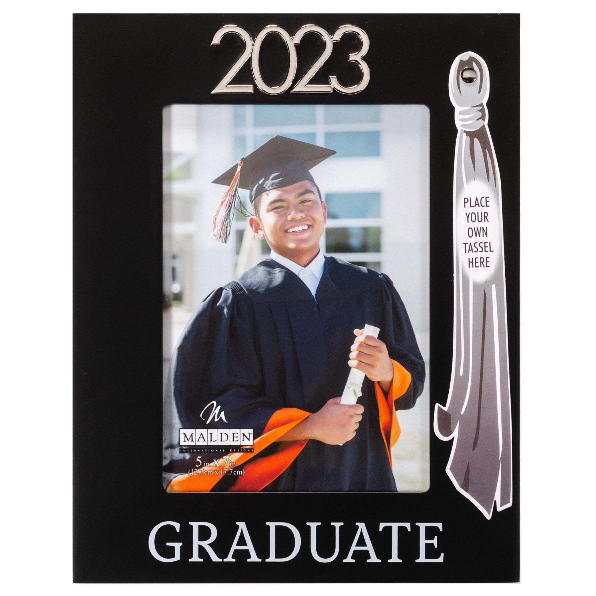 Malden 2023 Graduate with Tassel Black Picture Frame 5x7
