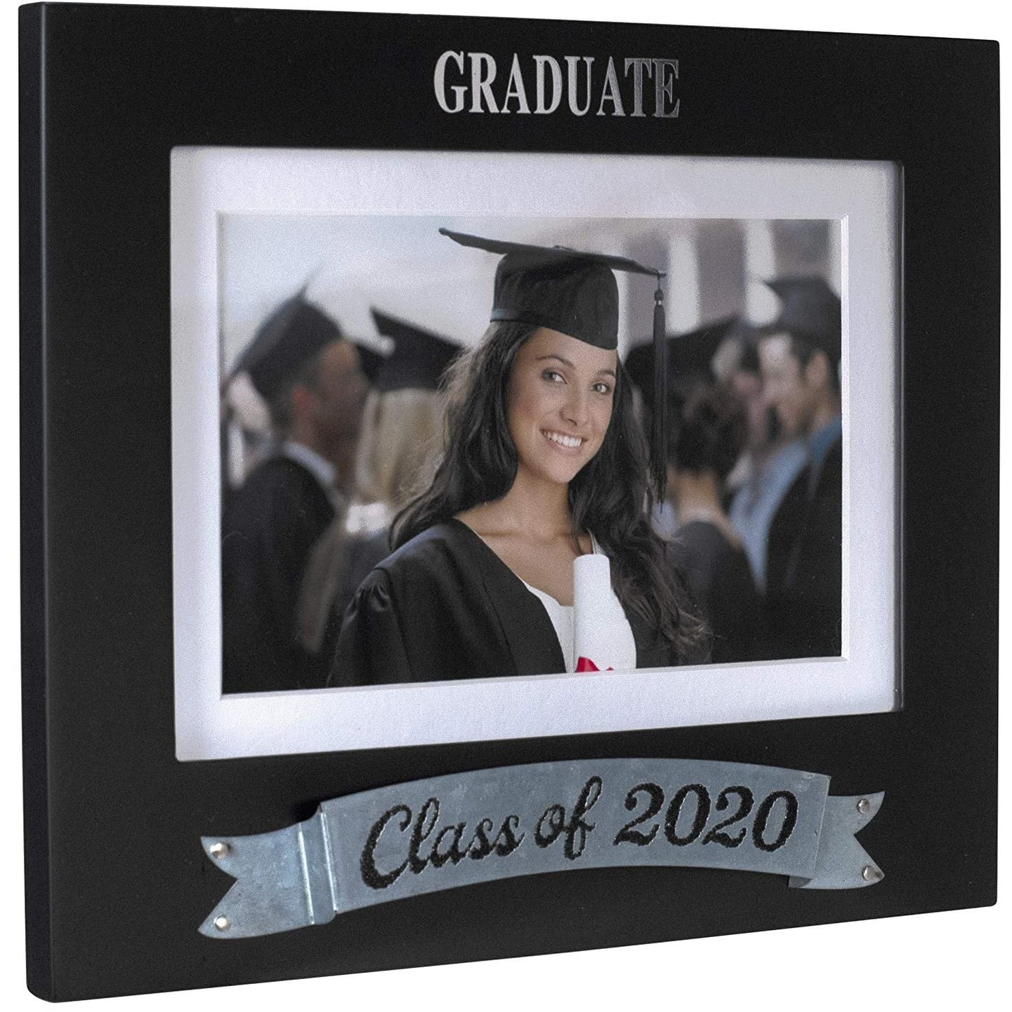 Malden International Designs Malden Graduate Class of 2020 Photo Frame, Black, 1