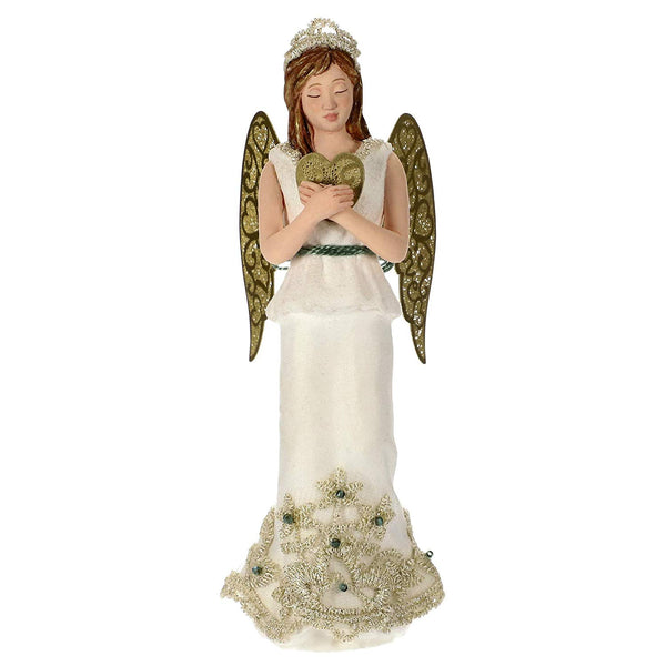 Hallmark Keepsake Christmas Ornament 2019 Year Dated Angel of The Heart Supporting Susan G. Komen,