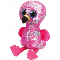 Ty TY36763 Pinky Flamingo FLIPPABLE-Large, Multicolored