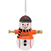 Hallmark MLB San Francisco Giants Baseball Snowman Ornament Sports & Activities,City & State