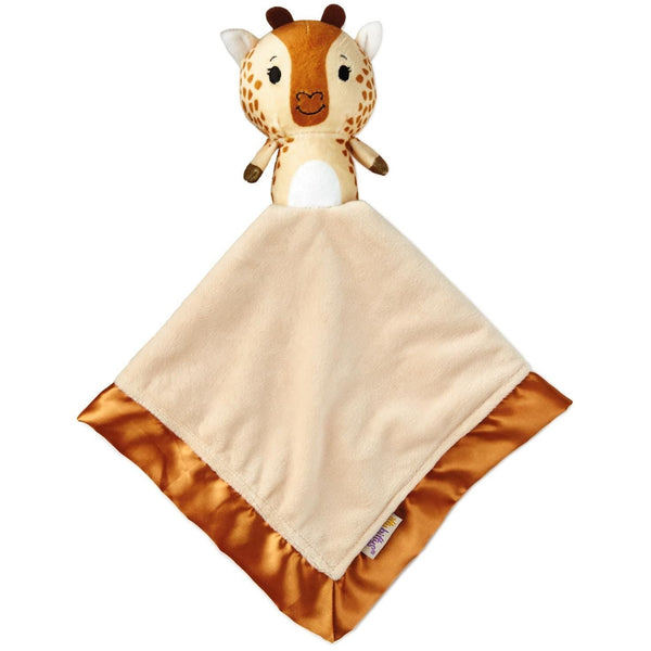 Hallmark Easter Itty Bitty Plush Stuffed Animal Blanket, Baby Toys Toddler Toys, Noah's Ark Giraffe Baby Lovey