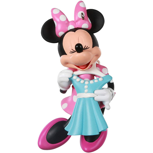 Hallmark Keepsake Christmas Ornament 2020, Disney Minnie Mouse All Dressed Up