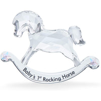 SWAROVSKI First Steps Baby's 1St Rocking Horse