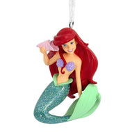 Hallmark Christmas Ornaments, Disney The Little Mermaid Ariel With Seashell Ornament