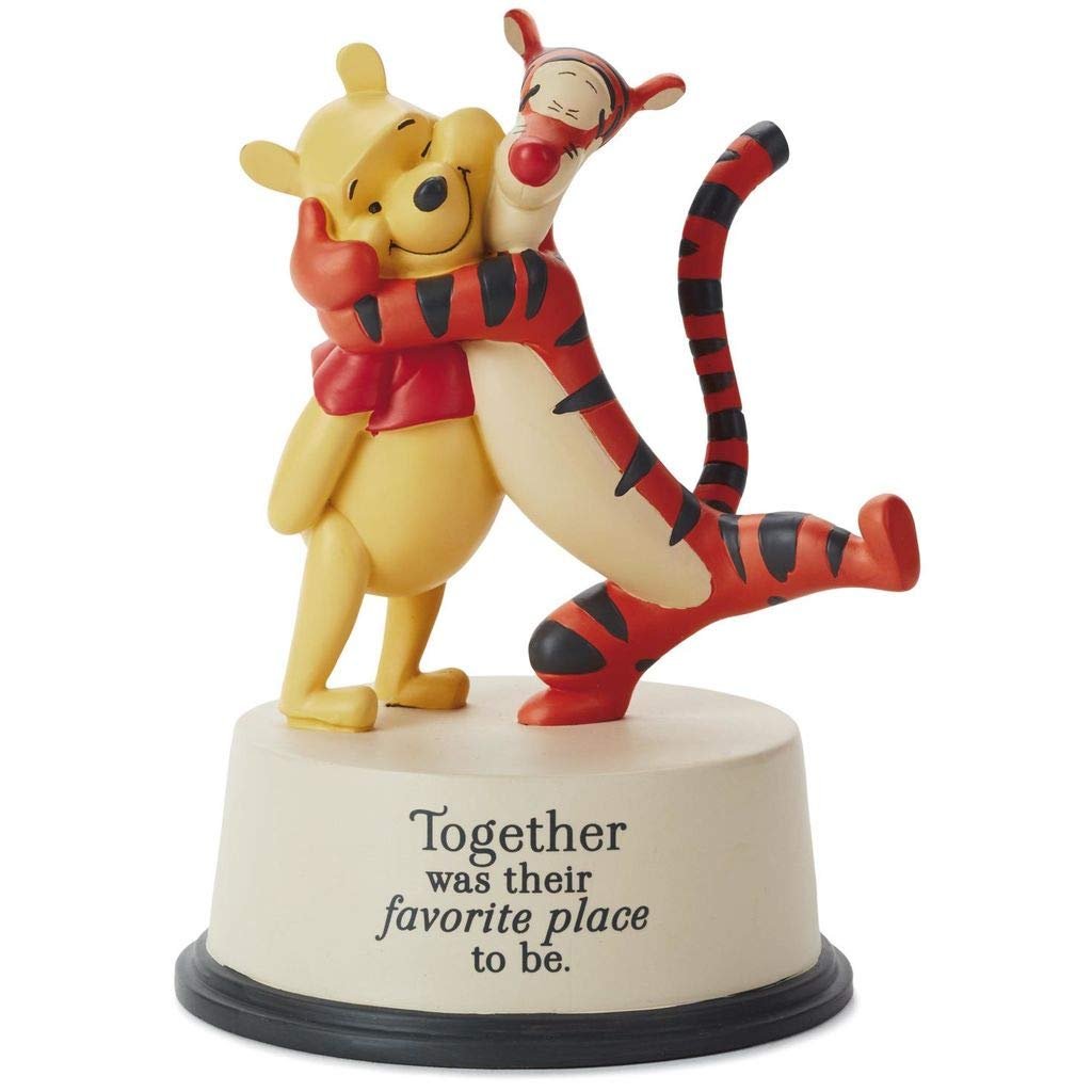 HMK Hallmark Disney Winnie The Pooh and Tigger Together Figurine
